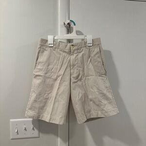 Southern Tide Men's Cream Flat Front Shorts